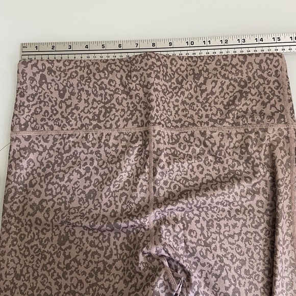 Mono B Women's XL Gold Foil Leopard Print Sports Bra & Leggings Set NEW Curvy‎ - Picture 9 of 10